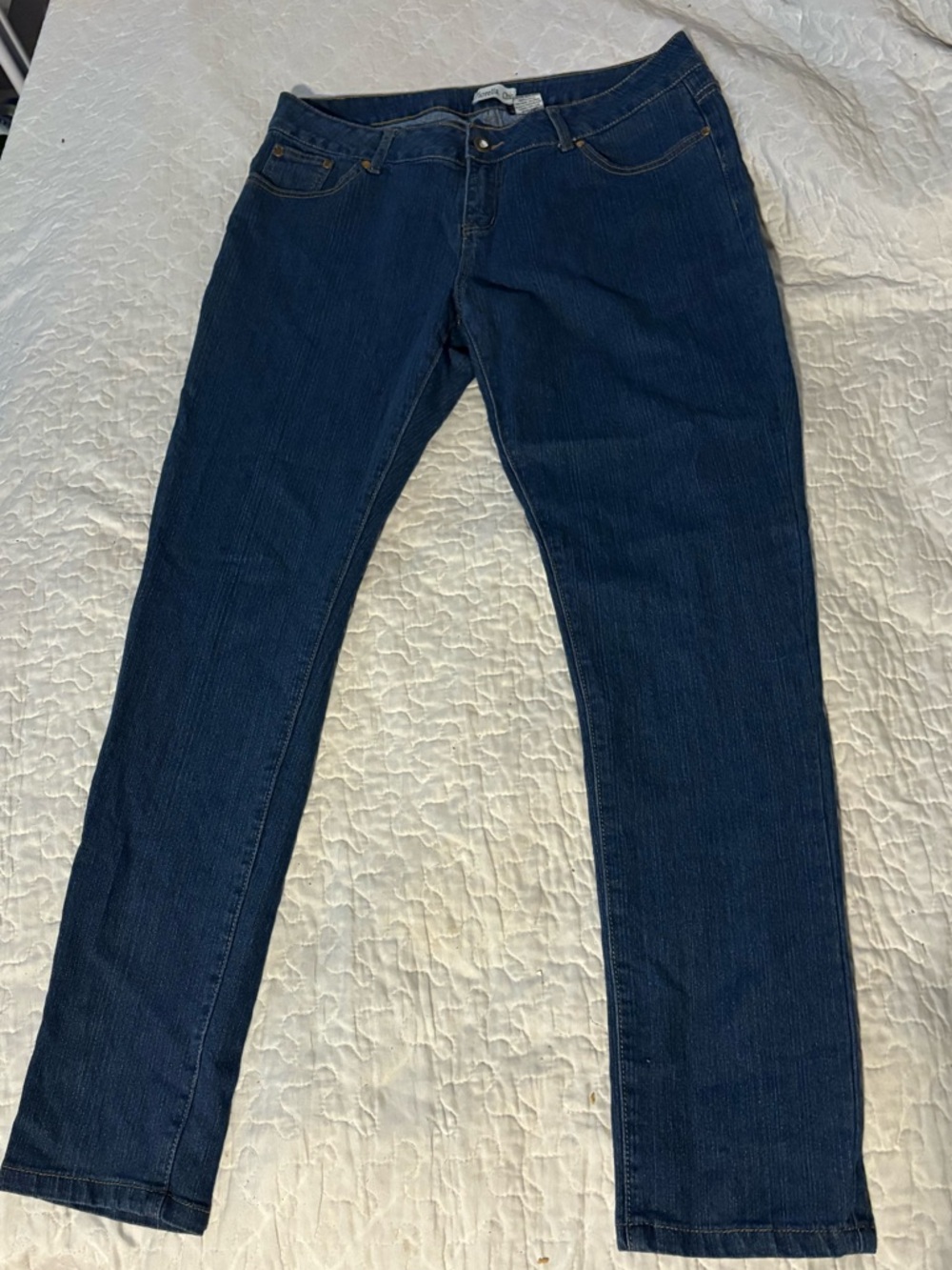 Women’s Skinny Dark Blue Stretch Jeans